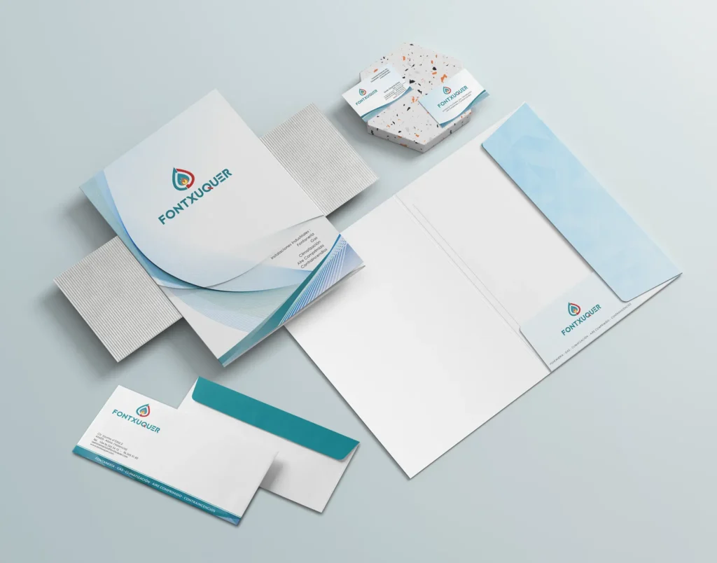 DISEÑO IMAGEN CORPORATIVA para FONTXUQUER