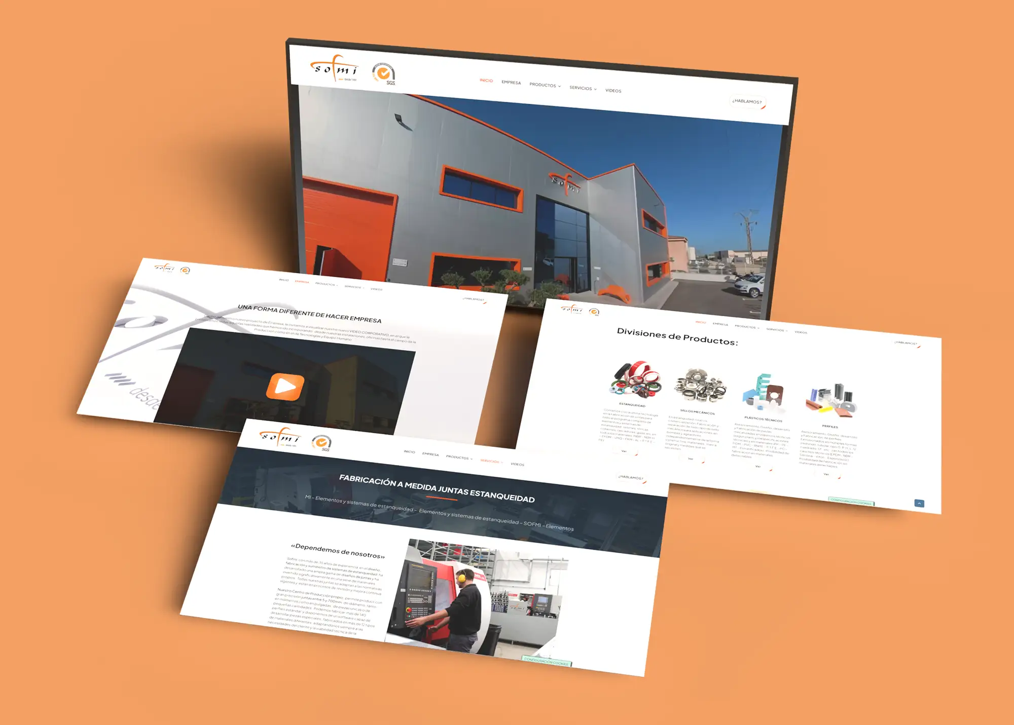 ESTUDIO DE DISEÑO WEB CORPORATIVA EN VALENCIA PROYECTO WEB SOFMI